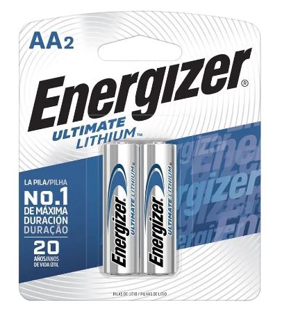 PILA ENERGIZER LITHIUM AA DISPLAY 2UN — Constructor Center Chile