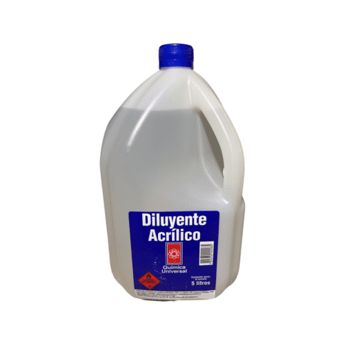 DILUYENTE ACRILICO 5LT QUIM UNIV — Constructor Center Chile
