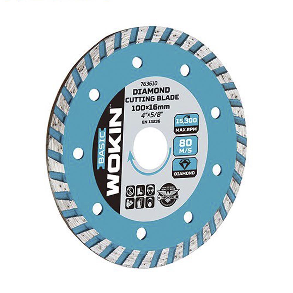 DISCO DIAMANTADO TURBO 41/2" WOKIN — Constructor Center Chile