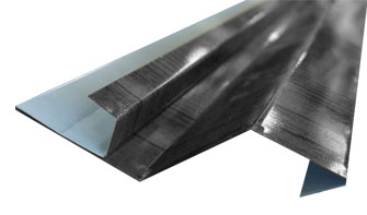 CORTAGOTERA INICIO METAL SIDING NEGRO 0,35 x 3MT — Constructor Center Chile