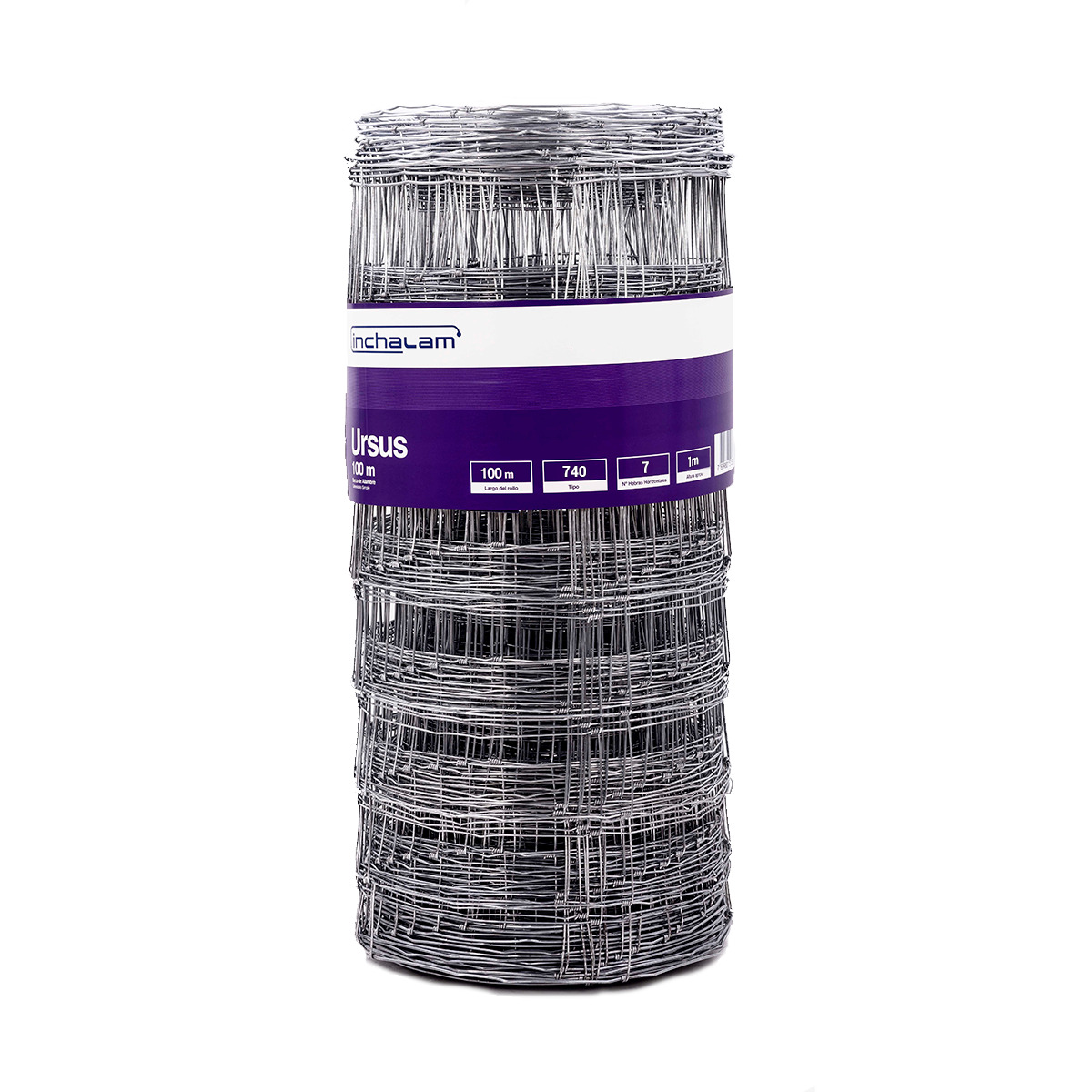 MALLA GANADERA INCHALAM 740 URSUS 1 x 100MT — Constructor Center Chile