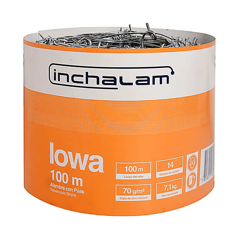 ALAMBRE PUAS INCHALAM BWG 14 x 100MT — Constructor Center Chile