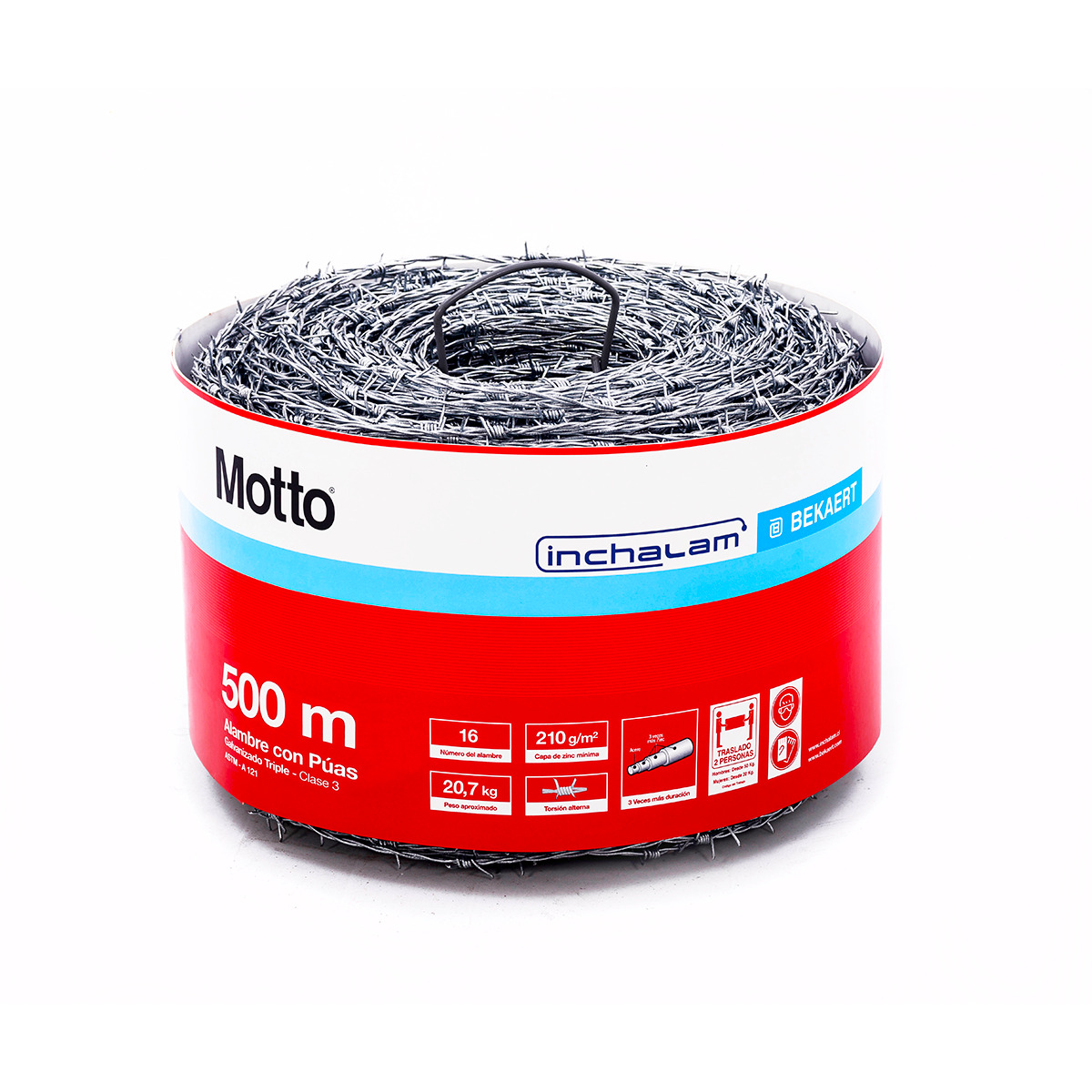 ALAMBRE PUAS INCHALAM BWG 16 x 500MT — Constructor Center Chile