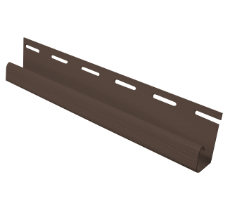 PERFIL J UNIVERSAL 1/2 x 3800MM PVC NOGAL — Constructor Center Chile