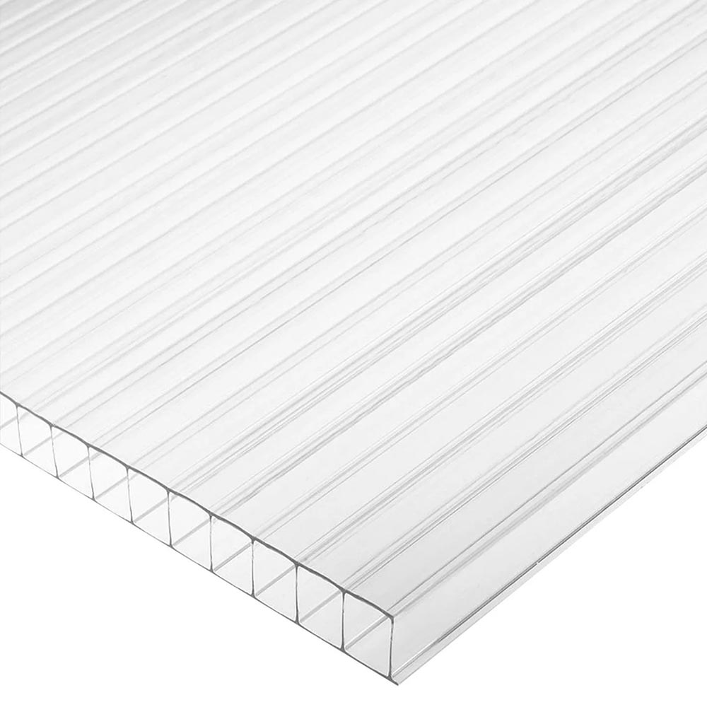 PLANCHA POLICARB ALVEOLAR BRONC 10 x 2100 x 5800MM — Constructor Center Chile