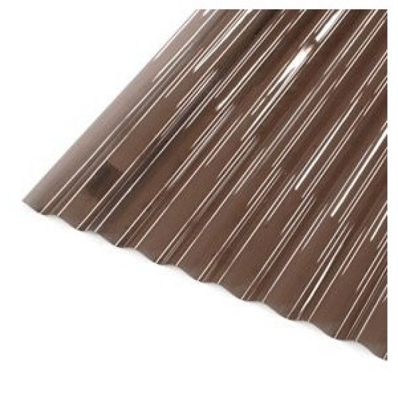 PLANCHA POLICARB ACAN 0,7 x 3660MM BRONCE — Constructor Center Chile