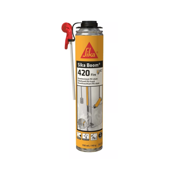 SIKA BOOM 420 FIRE ESPUMA POLIURETANO 750 ML (D) — Constructor Center
