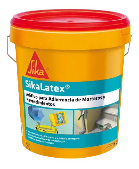 SIKA LATEX P/ADHERENCIA TINETA 18LT — Constructor Center Chile