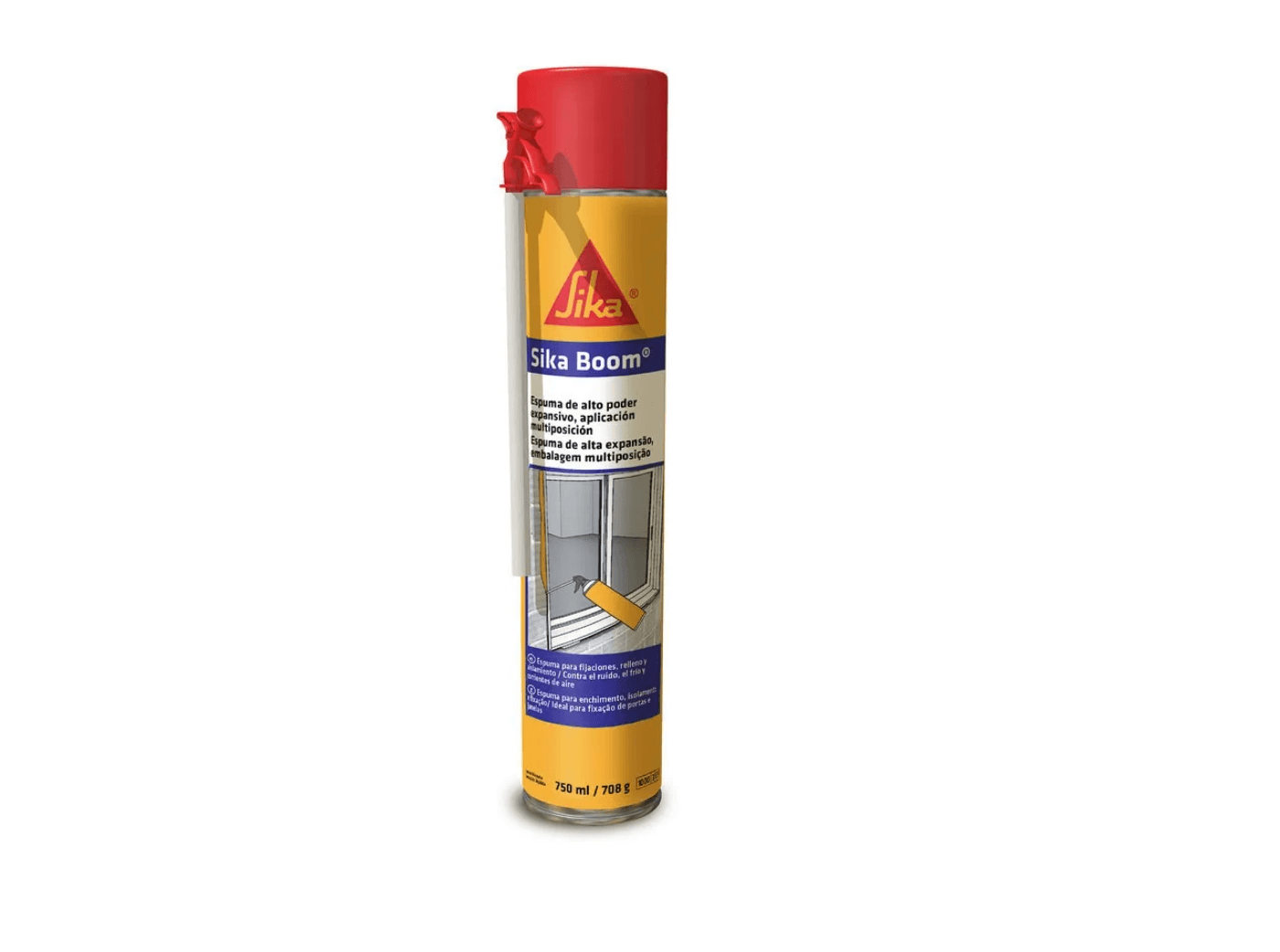 SIKA BOOM ESPUMA POLIURETANO 750 ML — Constructor Center Chile
