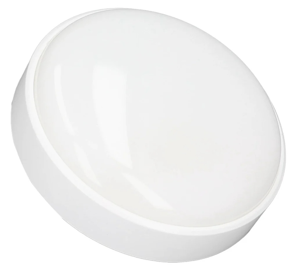 PLAFON LED REDONDO 12W/6500K IP54 135MM — Constructor Center Chile
