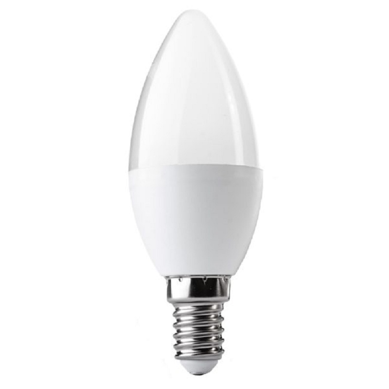 AMPOLLETA LED LUZ FRIA C37 VELA 5W/6000K E-14 — Constructor Center Chile