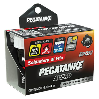 ADHESIVO PEGATANKE ACERO 44ML — Constructor Center Chile