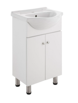 MUEBLE C/ VANITORIO BLANCO 500 x 430 x 180 DUSCHY — Constructor Center Chile