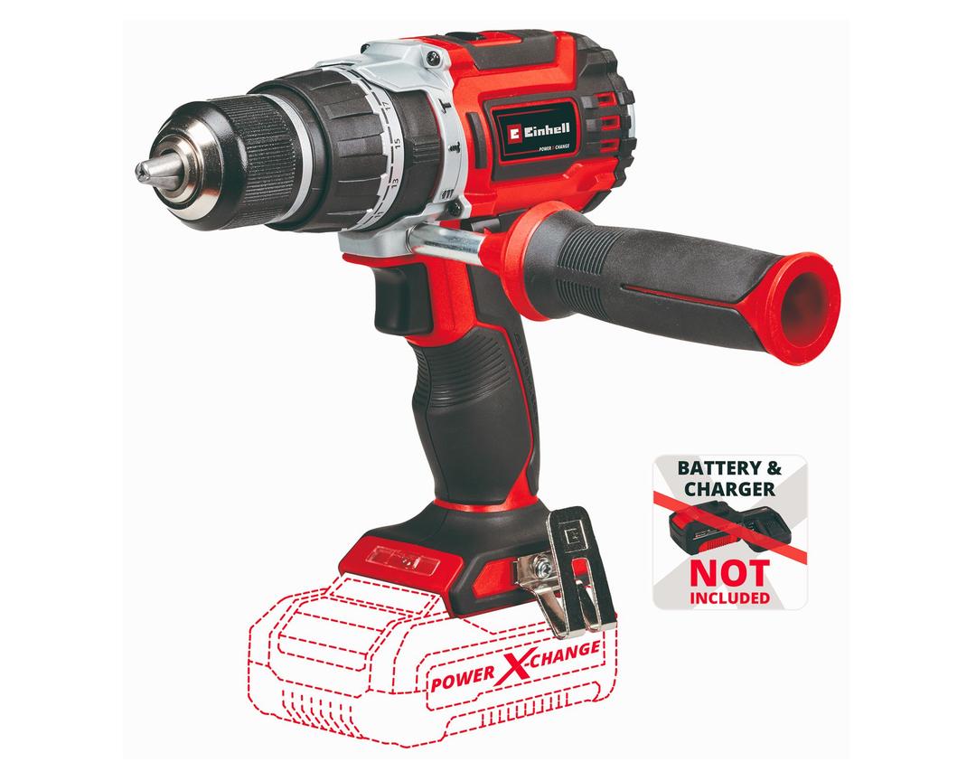 TALADRO PERCUTOR 13MM TP-CD 18/60 EINHELL — Constructor Center Chile