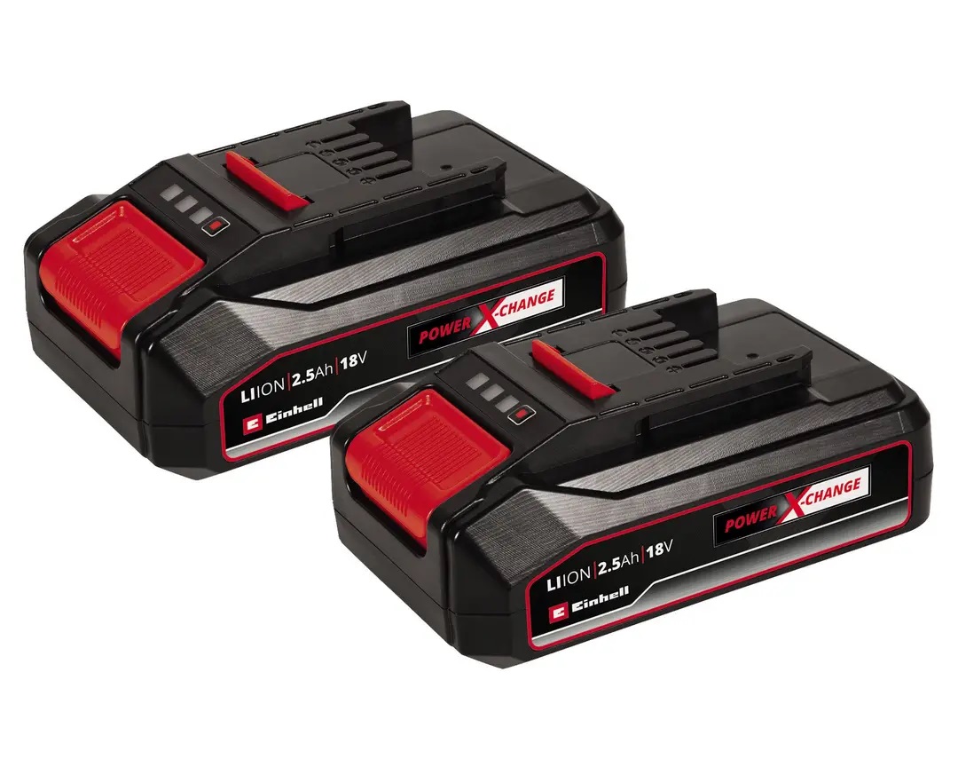 BATERIA 2,5 AH 2 UNIDADES EINHELL — Constructor Center Chile