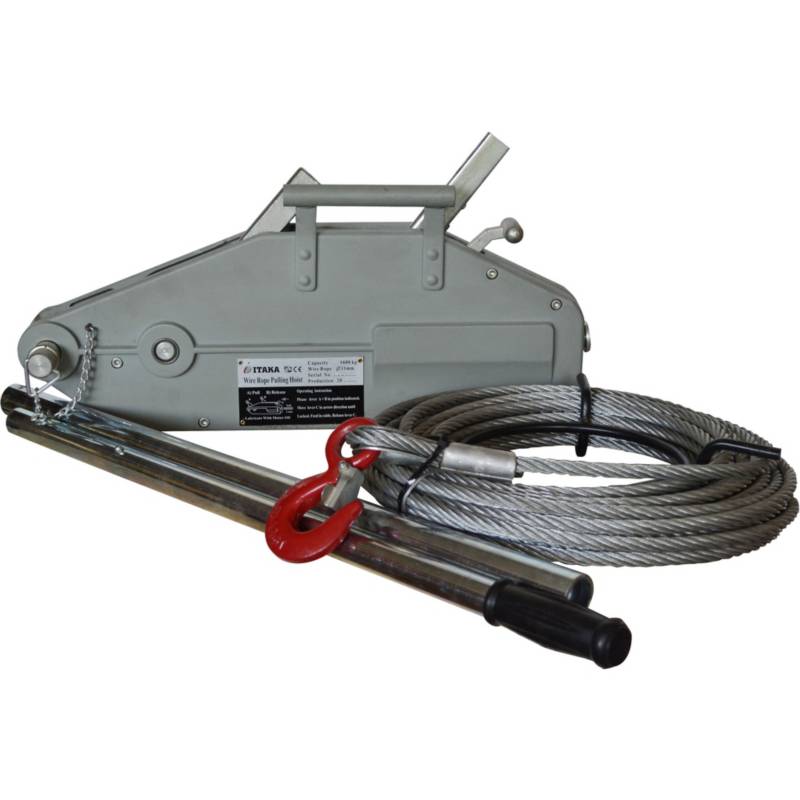 TECLE TIPO TIRFOR 1,6 TONELADA TRAC 2,4T ITAKA — Constructor Center Chile