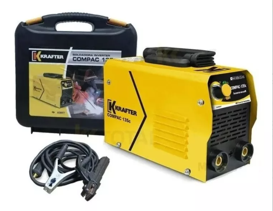 SOLDADORA COMPAC 135C 220V 10-135A KRAFTER — Constructor Center Chile