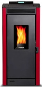 ESTUFA PELLET ECO SMART CHARCOAL BOSCA — Constructor Center Chile