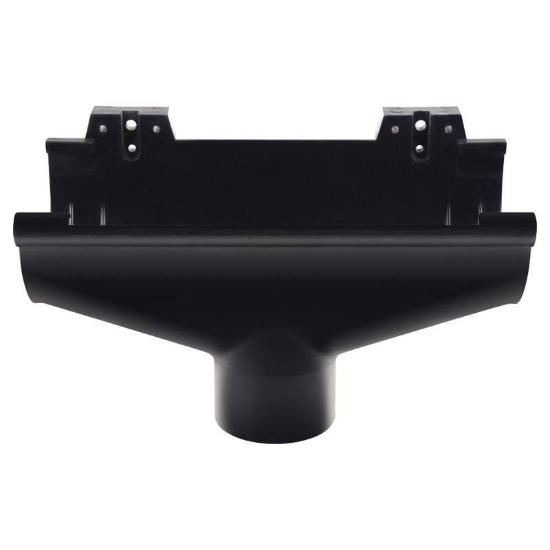 BAJADA AGUA PVC NEGRO CON DILATACIÓN P25 — Constructor Center Chile