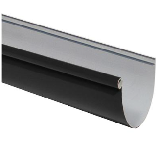 CANALETA PVC AGUA NEGRO P25 UV 4,0MT — Constructor Center Chile