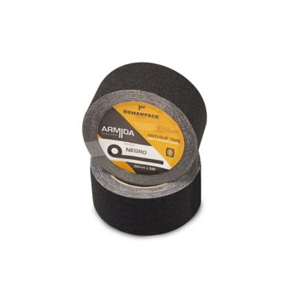 CINTA ANTIDESLIZANTE NEGRA 50MM x 5,0MT — Constructor Center Chile