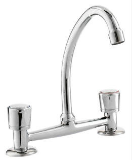 LLAVE LAVAPLATO 2 MANILLAS BORAS DUSCHY — Constructor Center Chile