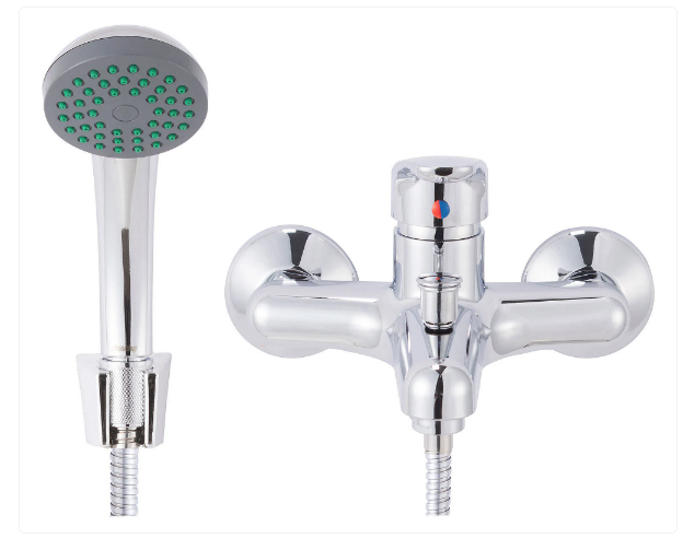 LLAVE MONOMANDO TINA DUCHA ABS EKO DUSCHY — Constructor Center Chile