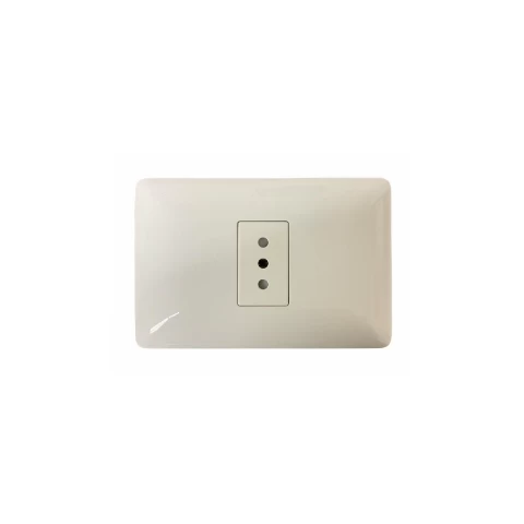 ENCHUFE SIMPLE EMBUT BLANCO STANFORD — Constructor Center Chile
