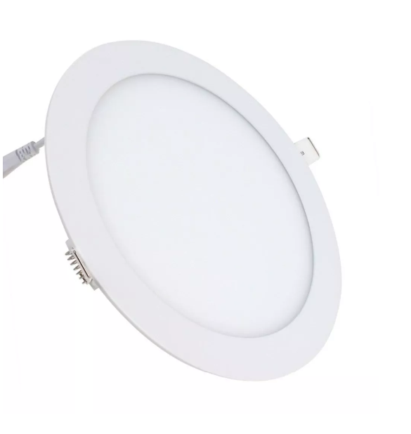 FOCO EMBUT LED REDONDO 18W LUZ FRIA 6500K — Constructor Center Chile