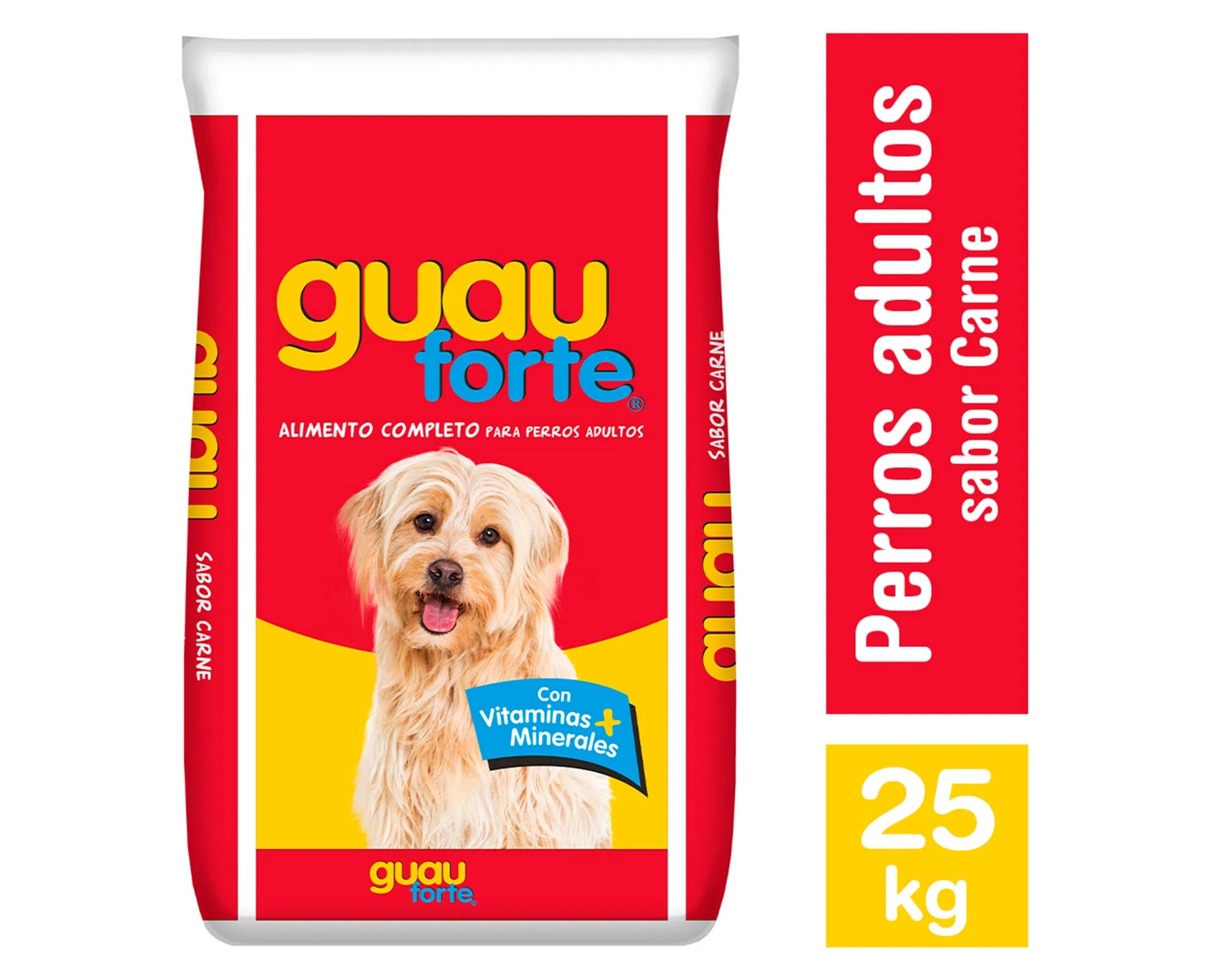 GUAU FORTE ADULTO SACO 25KG — Constructor Center Chile