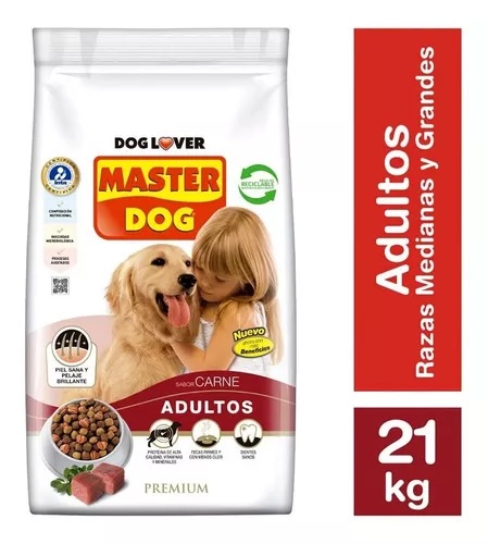 MASTER DOG CARNE SACO 21KG — Constructor Center Chile