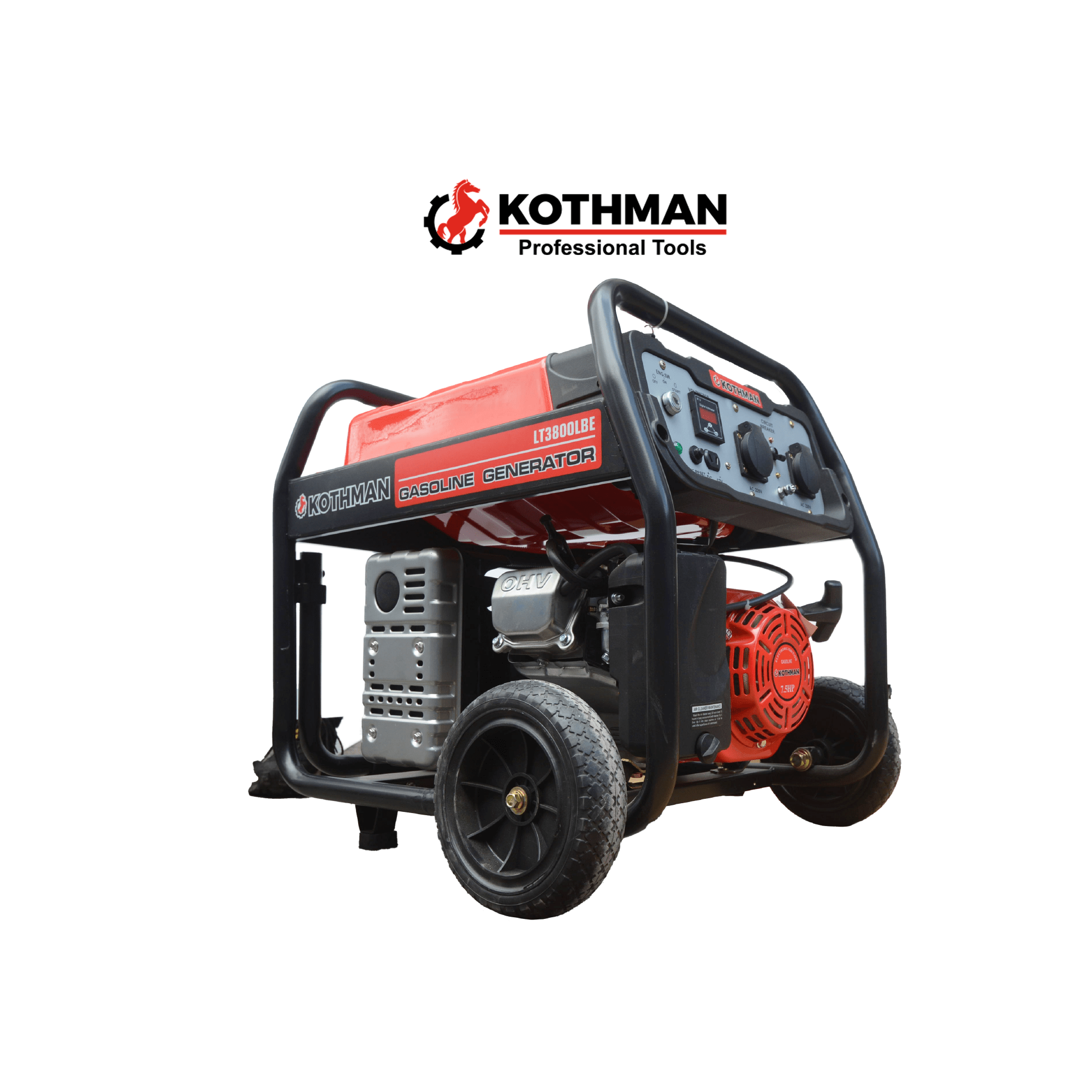 GENERADOR BENCINA 3,5KV LT3800LBE KOTHMAN — Constructor Center Chile