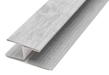 UNION TIPO H METAL SIDING BLANCO 0,35 x 3,0MT — Constructor Center Chile