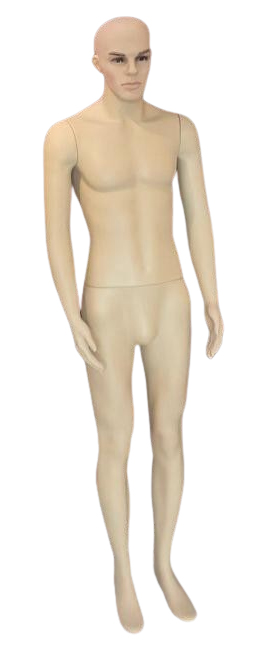 MANIQUI CUERPO ENTERO HOMBRE C/BASE — Constructor Center Chile