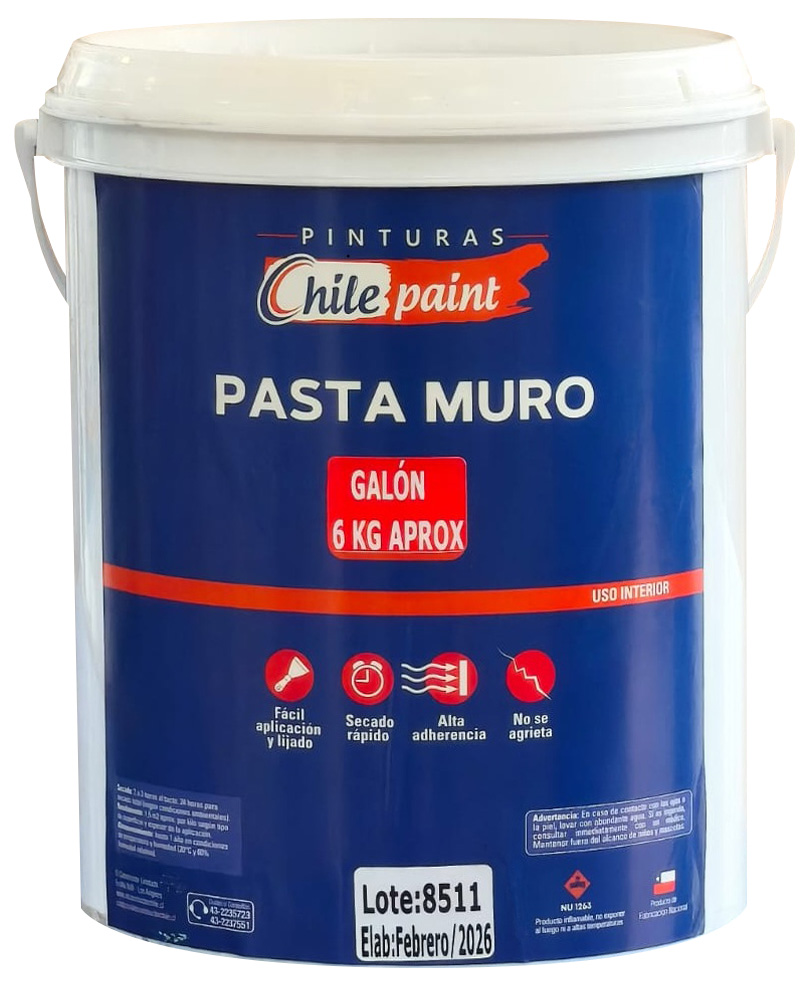 PASTA MURO GALON 6KG CHILEPAINT — Constructor Center Chile